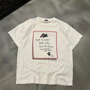 Fruit of the Loom White T-Shirts Licensed wizard oz L